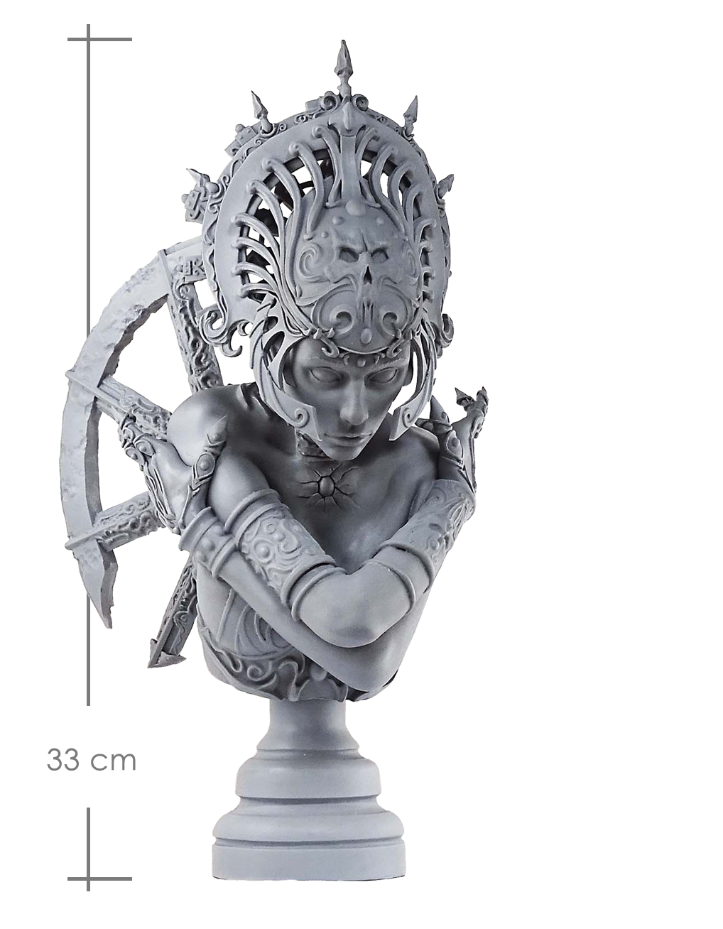 Thanatos 1/3 Bust_ Michael Kontraros Collectibles