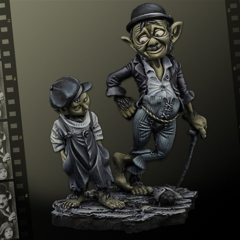 Charlie and Jackie _ Michael Kontraros Collectibles